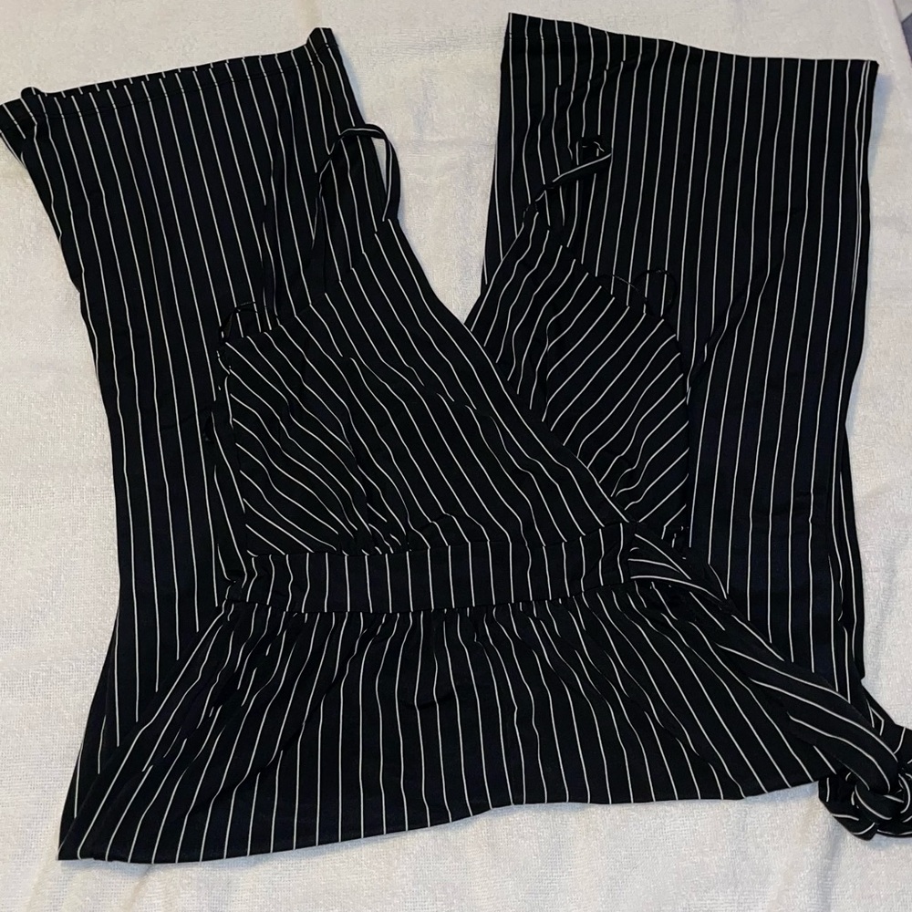 Kaileigh Rica Knit Black Crop Jumpsuit 🖤🌚 XS